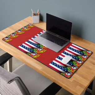 Portuguese designs desk mat