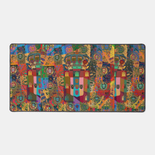 Portuguese designs desk mat