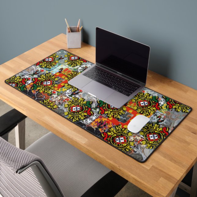 Portuguese designs desk mat (Office 2)