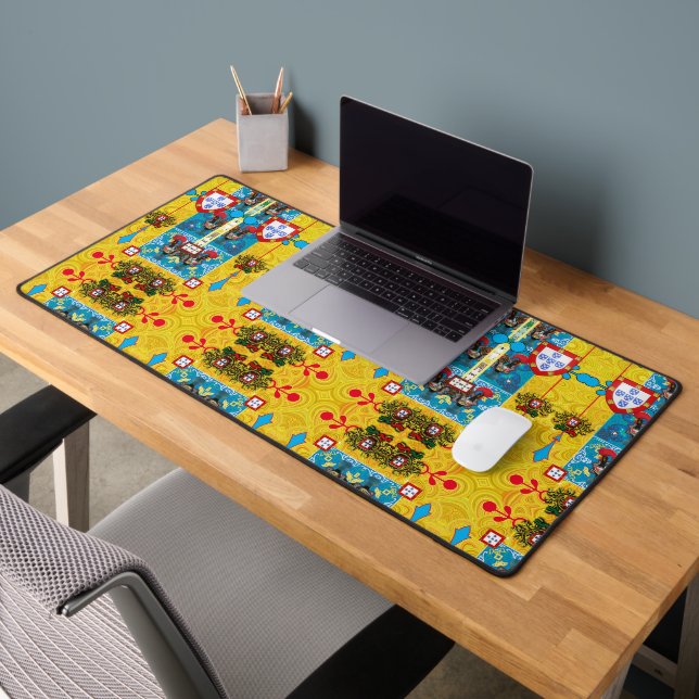 Portuguese designs desk mat (Office 2)