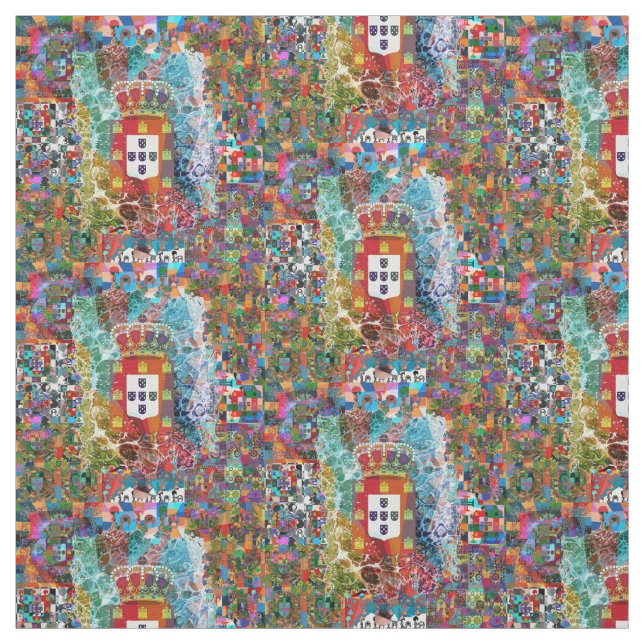 Portuguese designs fabric (Swatch)