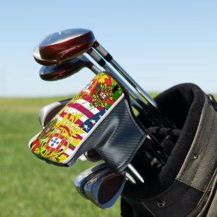 Portuguese designs golf head cover