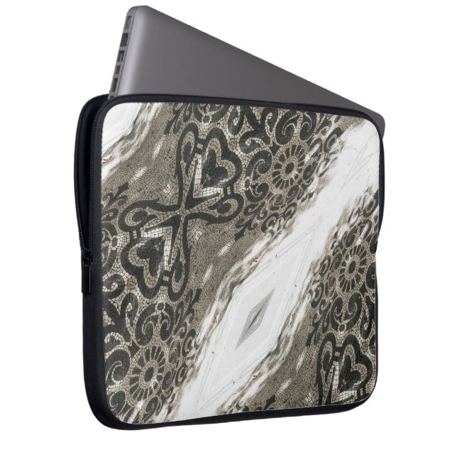 Portuguese designs laptop sleeve (Front Right)