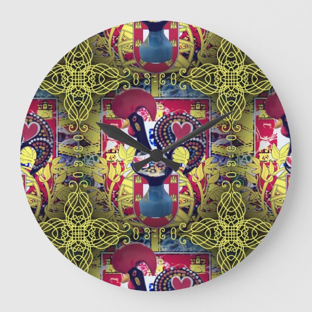 Portuguese designs  large clock (Front)