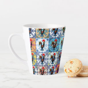 Portuguese designs latte mug
