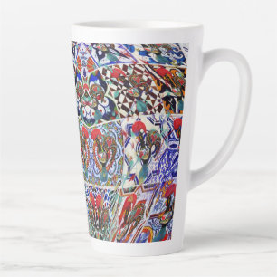 Portuguese designs latte mug