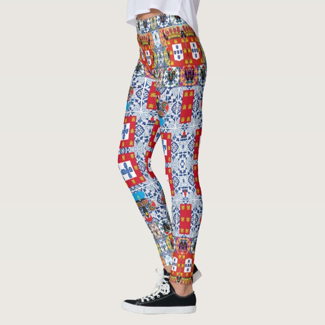 Portuguese designs leggings (Left)