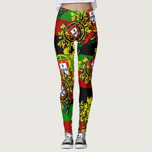 Portuguese designs leggings (Front)