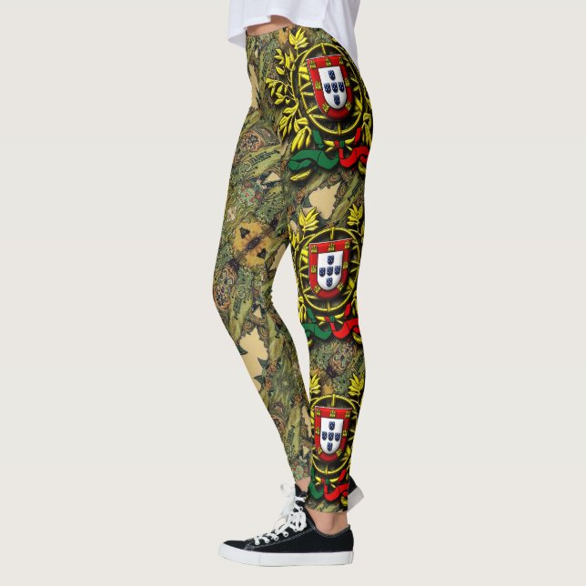 Portuguese designs leggings (Left)