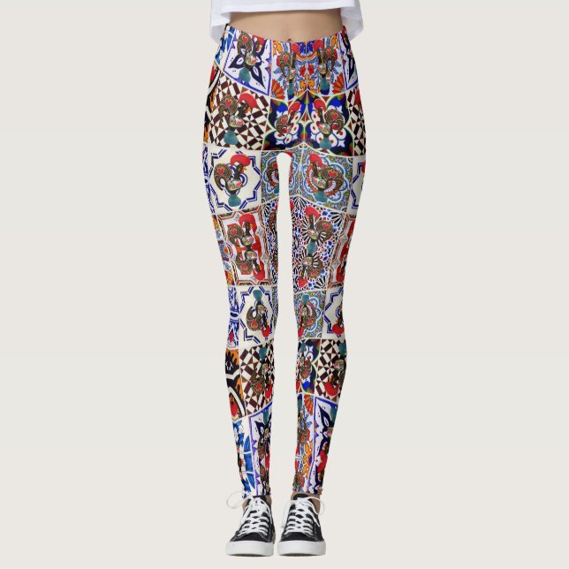 Portuguese designs Leggings (Front)