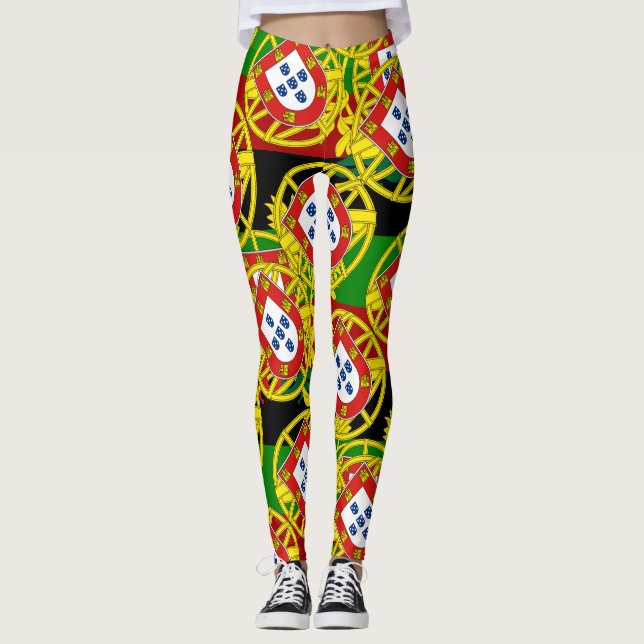 Portuguese designs leggings (Front)
