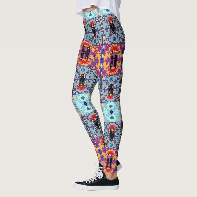 Portuguese designs leggings (Left)