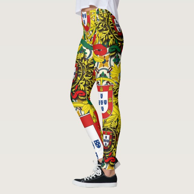 Portuguese designs leggings (Left)