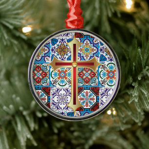 Portuguese designs metal tree decoration