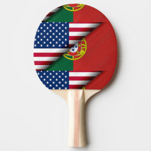 Portuguese designs ping pong paddle