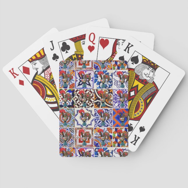 Portuguese designs  playing cards (Back)