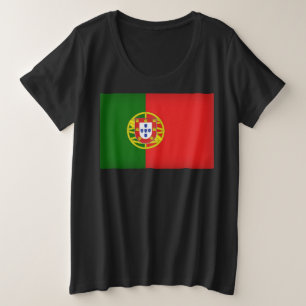 Portuguese designs plus size T-Shirt