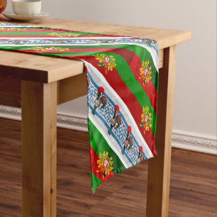 Portuguese designs short table runner