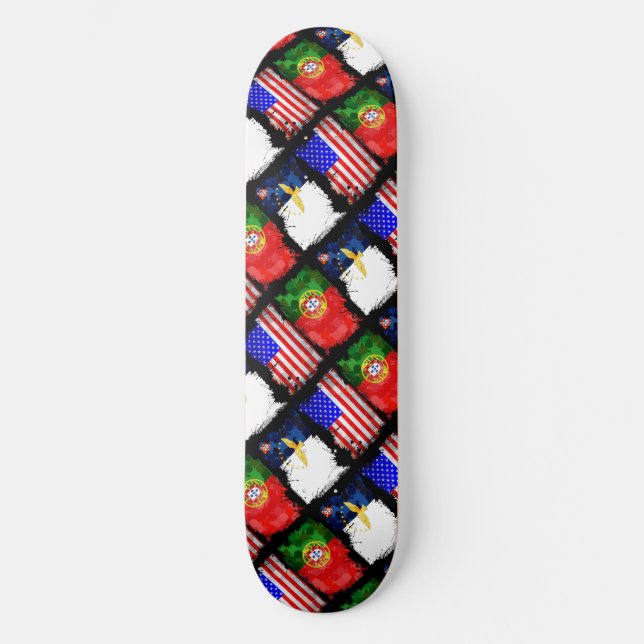 Portuguese designs skateboard (Front)