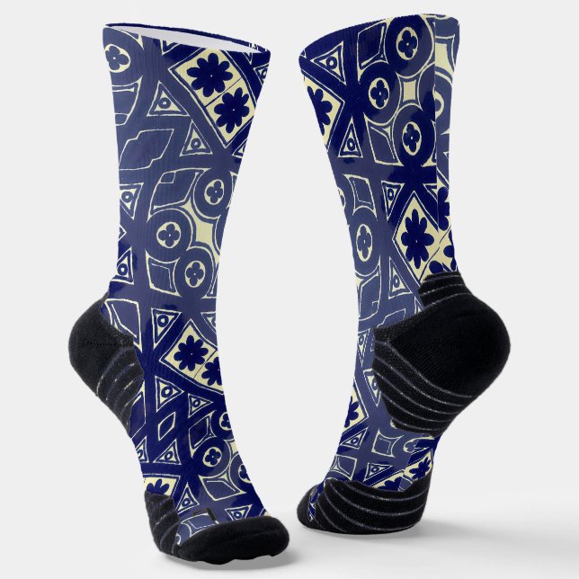 Portuguese designs  socks (Angled)