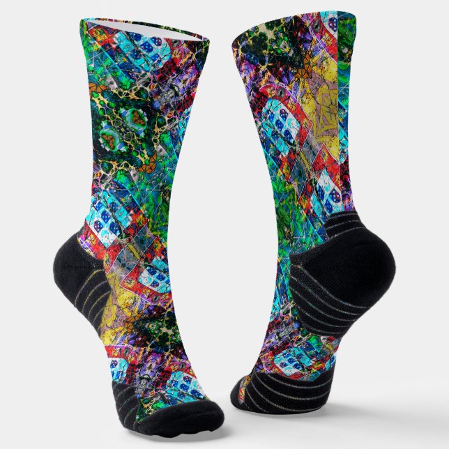 Portuguese designs socks (Angled)