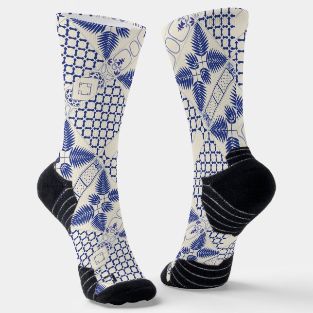 Portuguese designs  socks (Angled)