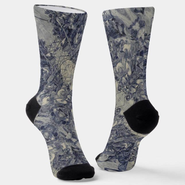 Portuguese designs socks (Angled)