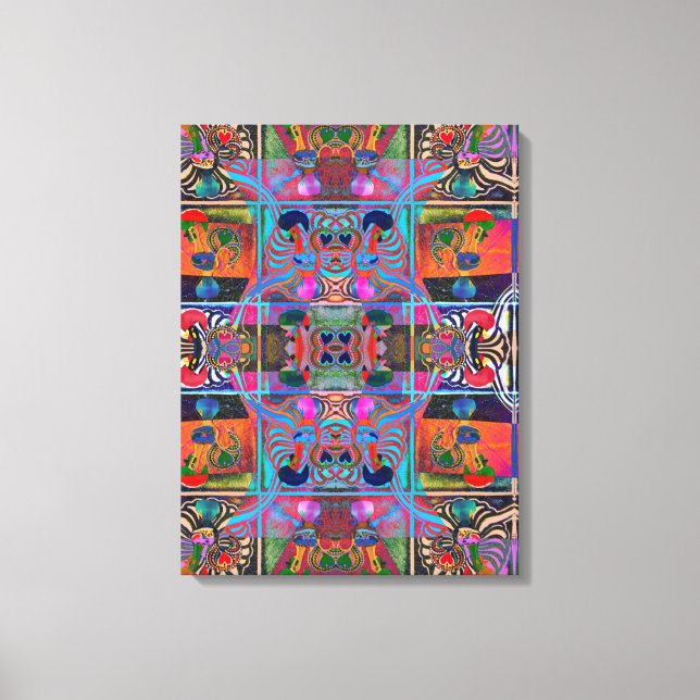 Portuguese designs Stretched Canvas Print (Front)