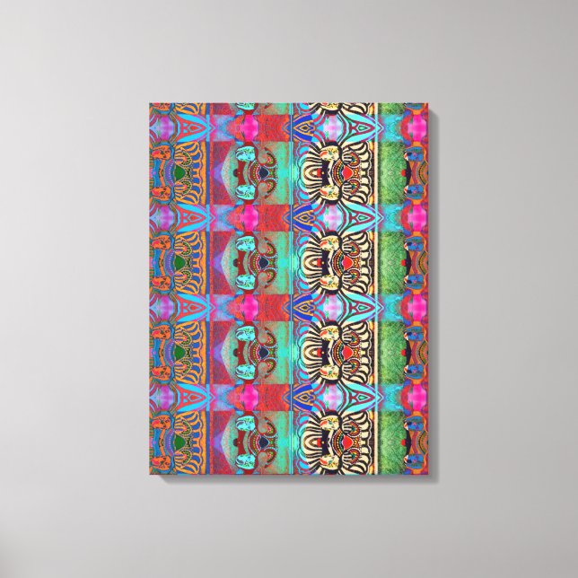 Portuguese designs Stretched Canvas Print (Front)