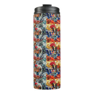 Portuguese designs thermal tumbler