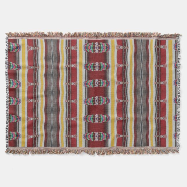 Portuguese designs Throw Blanket (Front)