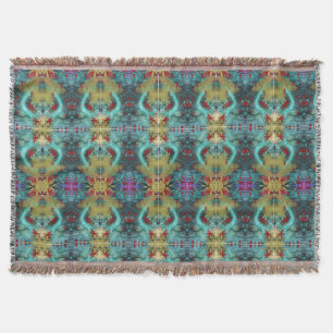 Portuguese designs Throw Blanket