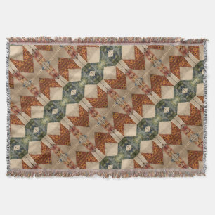 Portuguese designs throw blanket