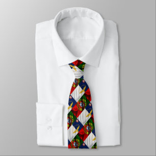 Portuguese designs tie