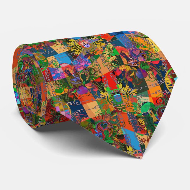 Portuguese designs tie (Rolled)