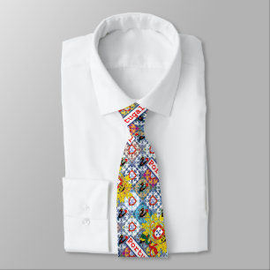Portuguese designs tie