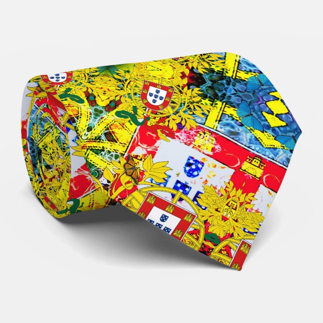 Portuguese designs tie (Rolled)