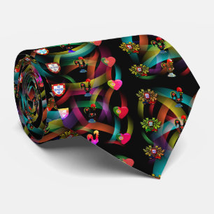 Portuguese designs tie