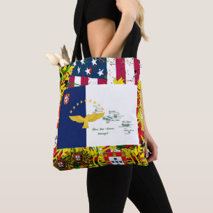 Portuguese designs tote bag