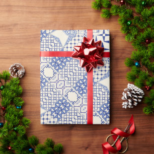 Portuguese designs wrapping paper
