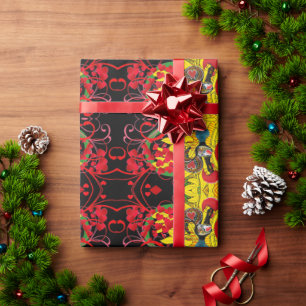 Portuguese designs wrapping paper