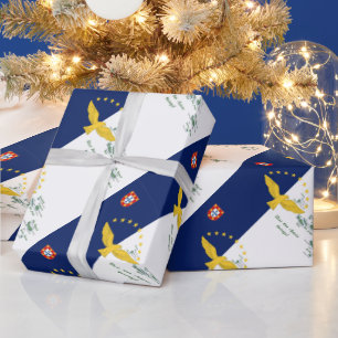 Portuguese designs wrapping paper