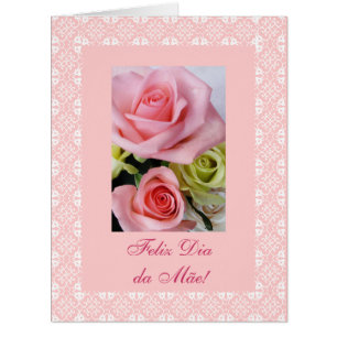 Portuguese: Dia da Mãe -LARGE card