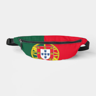 Portuguese flag bum bags