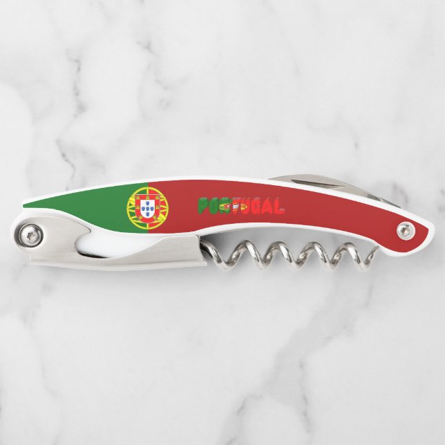 Portuguese flag corkscrew (Front)