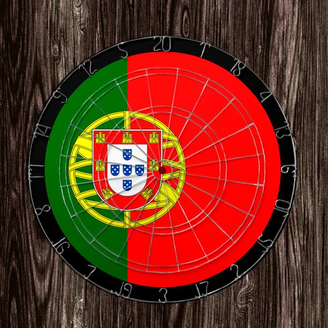Portuguese Flag Dartboard & Portugal / game board (Creator Uploaded)