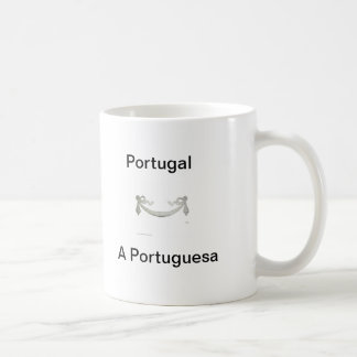 Portuguese Flag Mug With name of Portuguese Anthem