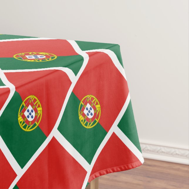 Portuguese Flag of Portugal Tablecloth (In Situ)