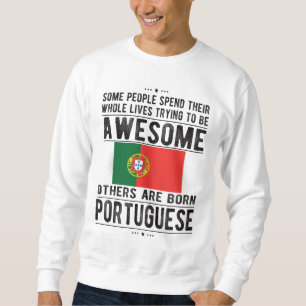 Portuguese Flag Portugal Heritage Portuguese Roots Sweatshirt