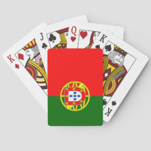 Portuguese Flag (Portugal) Playing Cards